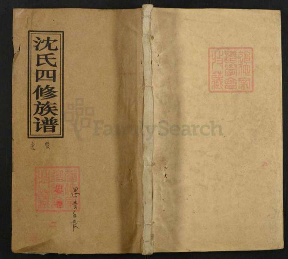 湖南省邵阳市邵东市沈氏三善堂族谱-沈氏四修族谱.pdf电子版缩略图