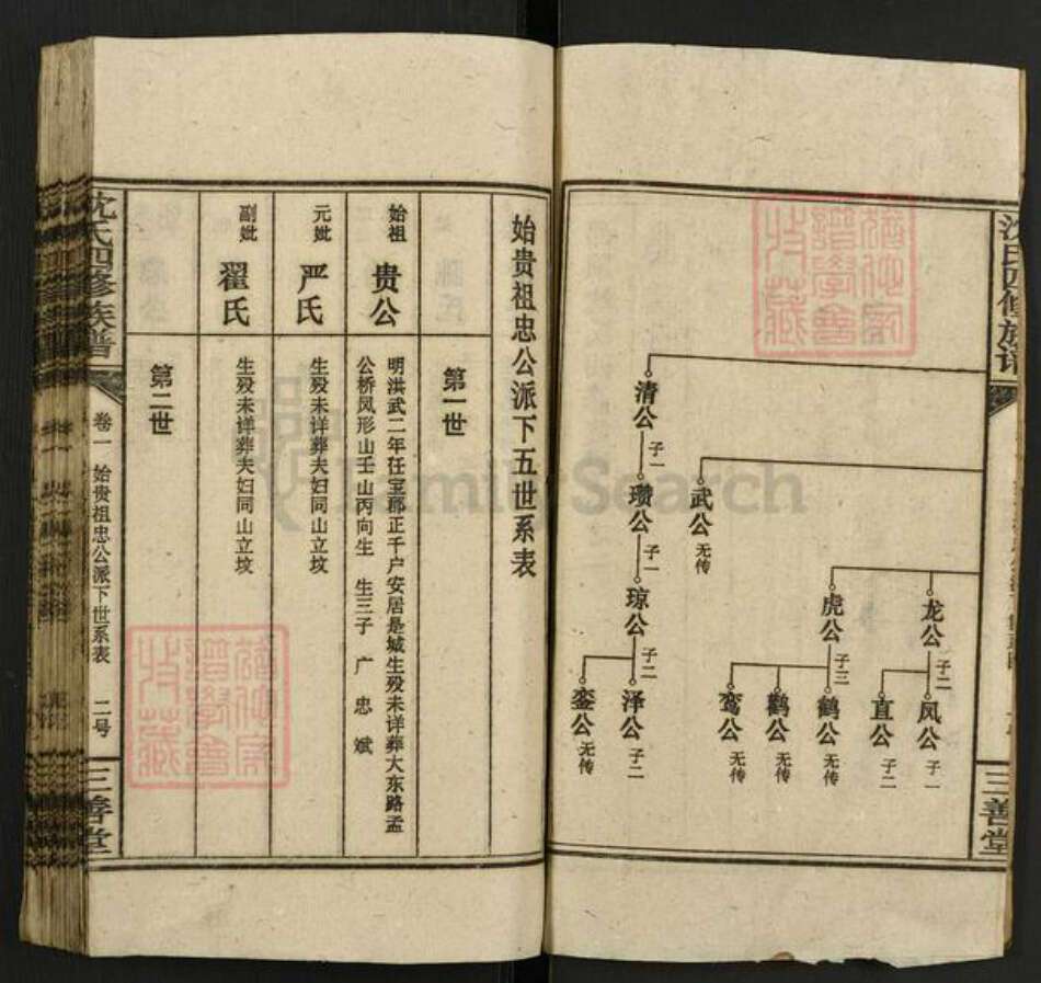 湖南省邵阳市邵东市沈氏三善堂族谱-沈氏四修族谱.pdf电子版预览图2