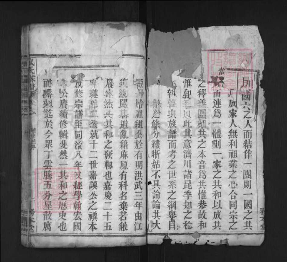 湖北省黄冈市麻城市盛氏务本堂族谱-盛氏宗谱.pdf电子版预览图2