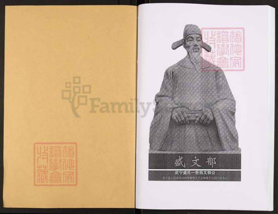 江西省九江市武宁县盛氏广陵堂族谱-盛氏家谱.pdf电子版预览图1