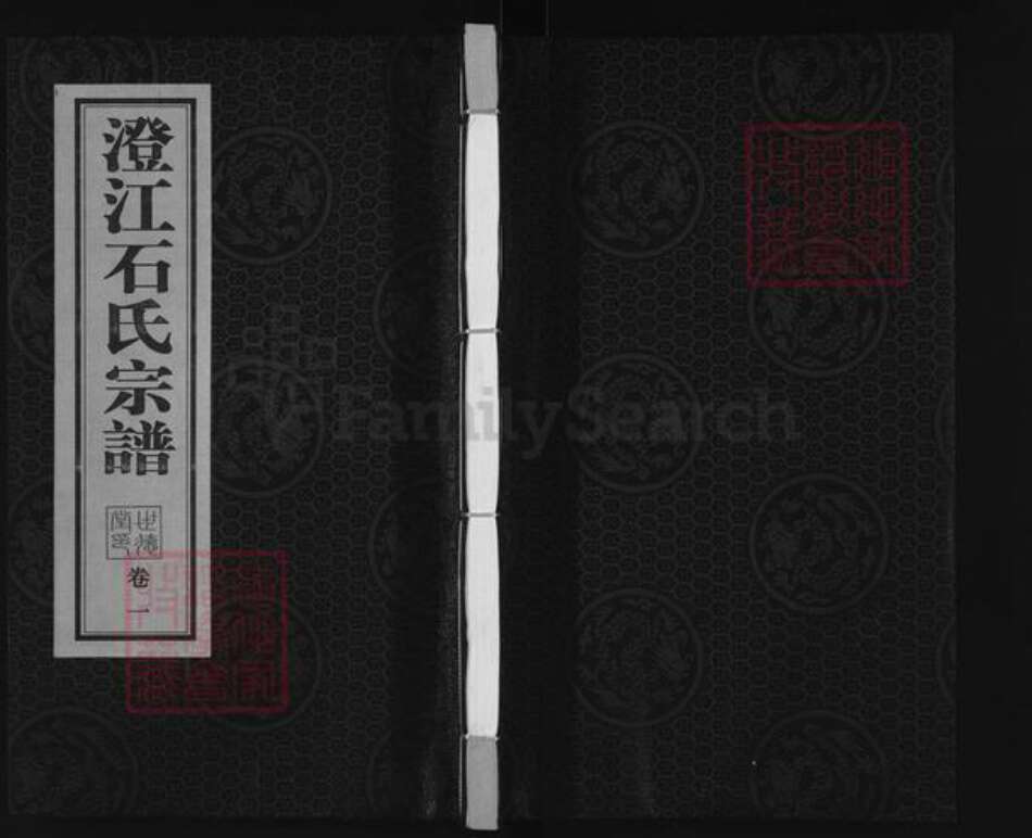 江苏省无锡市江阴市石氏世德堂族谱-澄江石氏宗谱.pdf电子版缩略图