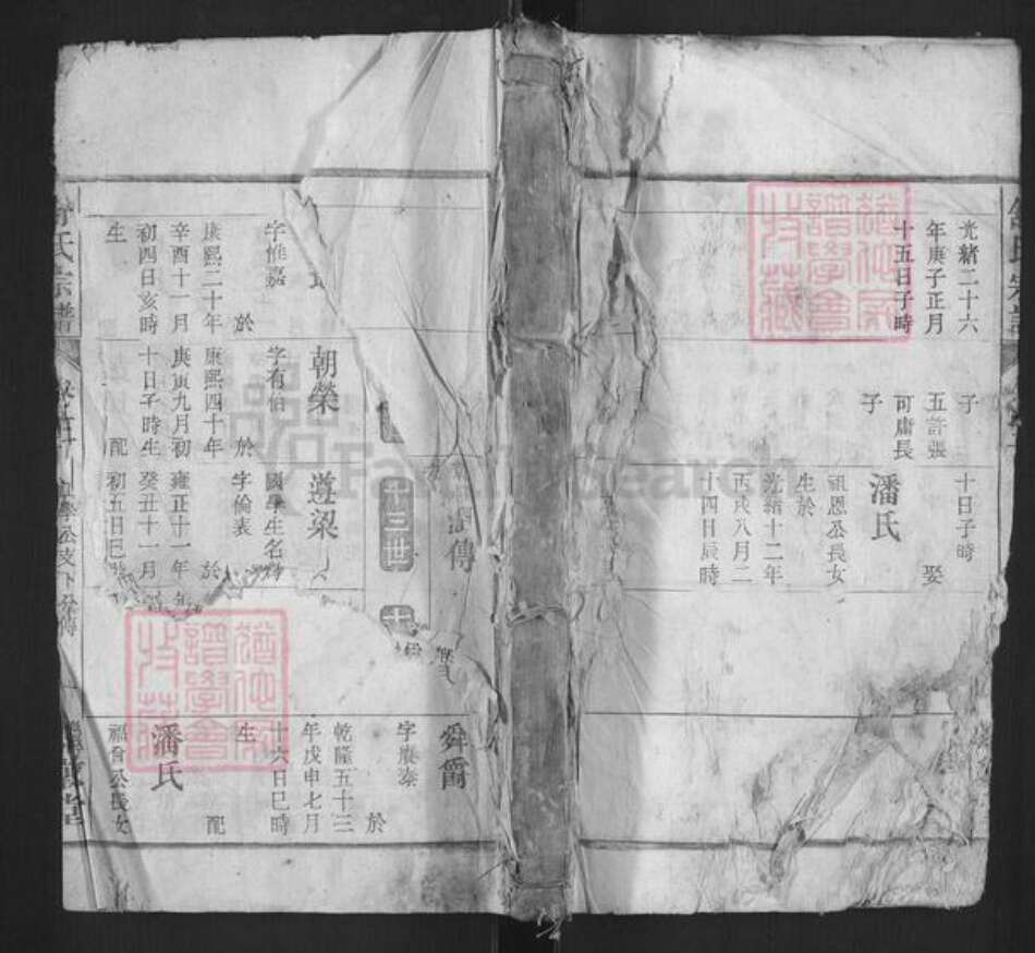 安徽省黄山市休宁县榆村乡舒氏继敦堂族谱-舒氏宗谱.pdf电子版缩略图