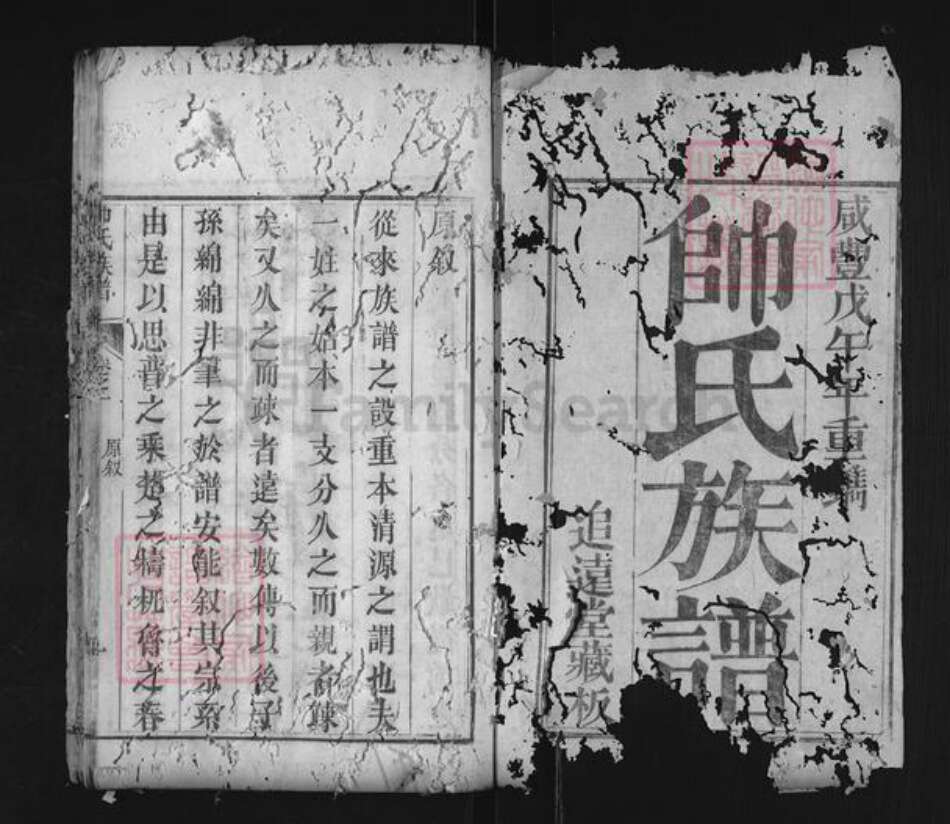 湖北省黄冈市麻城市帅氏族谱-帅氏族谱.pdf电子版预览图1