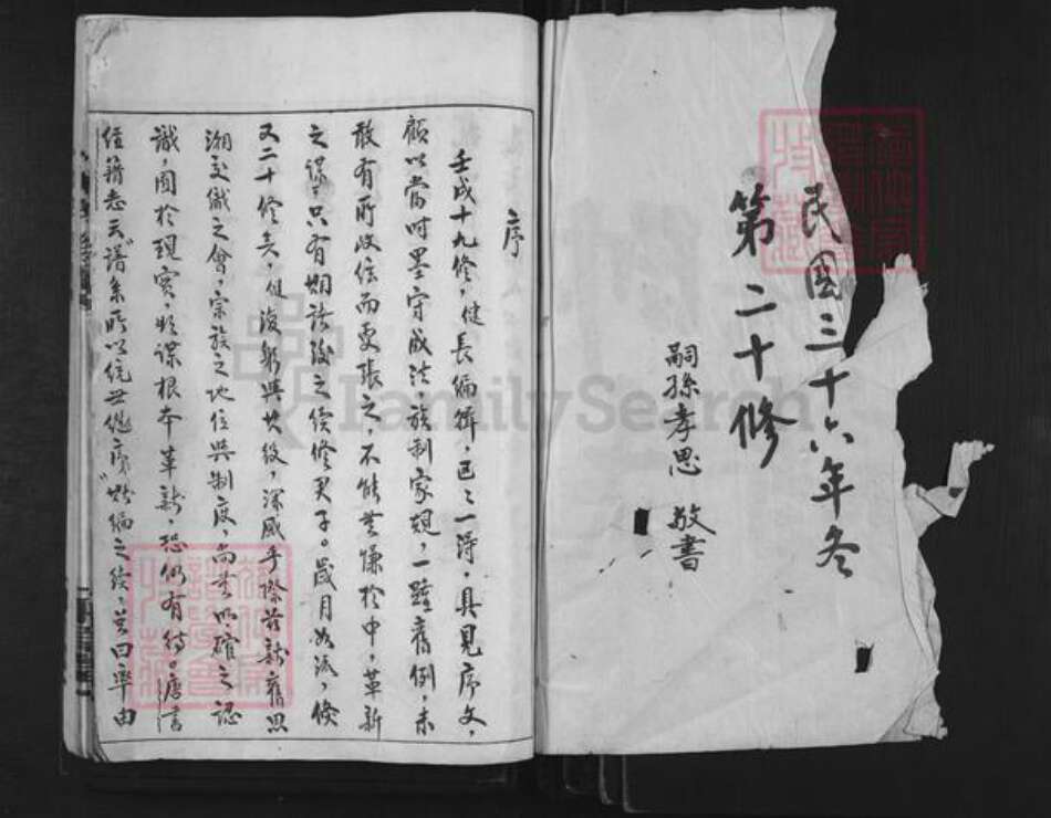 江西省宜春市铜鼓县永宁镇帅氏平原堂族谱-帅氏族谱.pdf电子版预览图1