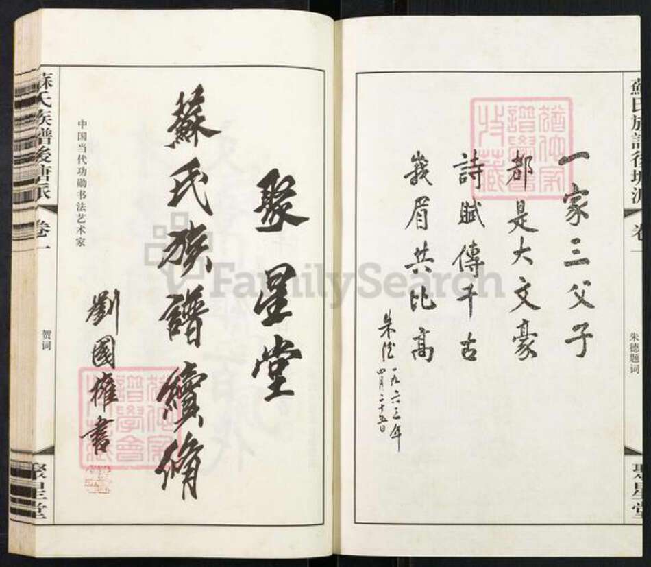 江苏省常州市天宁区郑陆镇苏氏聚星堂族谱-常州后塘派苏氏族谱.pdf电子版预览图2