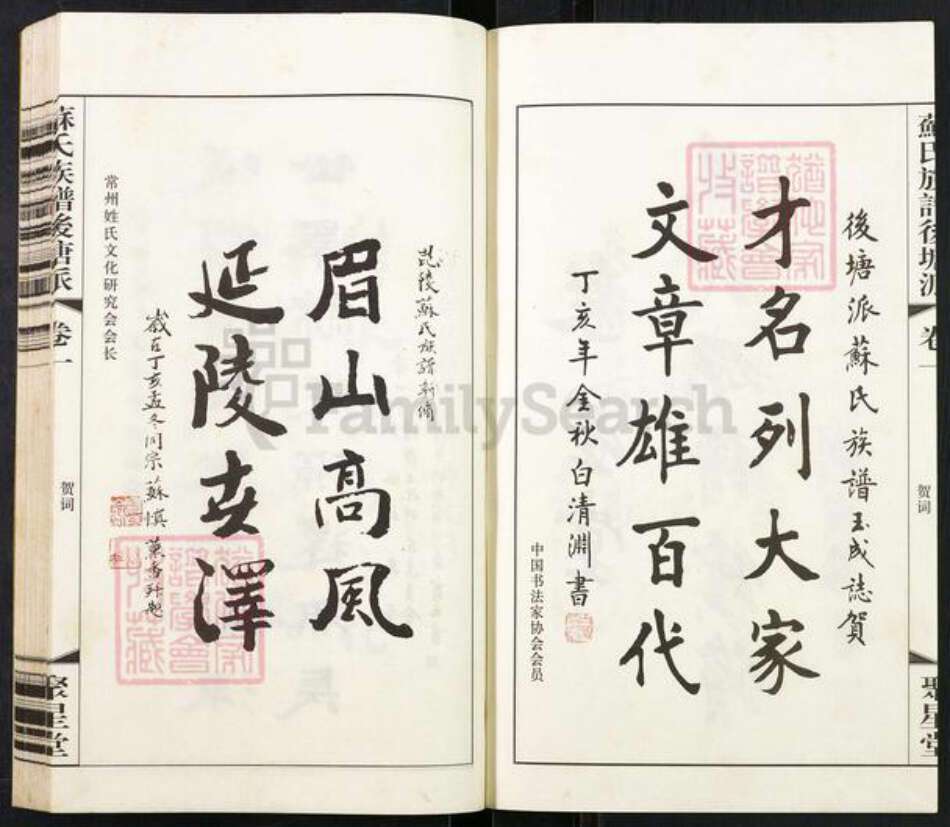 江苏省常州市天宁区郑陆镇苏氏聚星堂族谱-常州后塘派苏氏族谱.pdf电子版预览图3