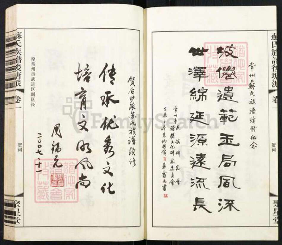 江苏省常州市天宁区郑陆镇苏氏聚星堂族谱-常州后塘派苏氏族谱.pdf电子版预览图4