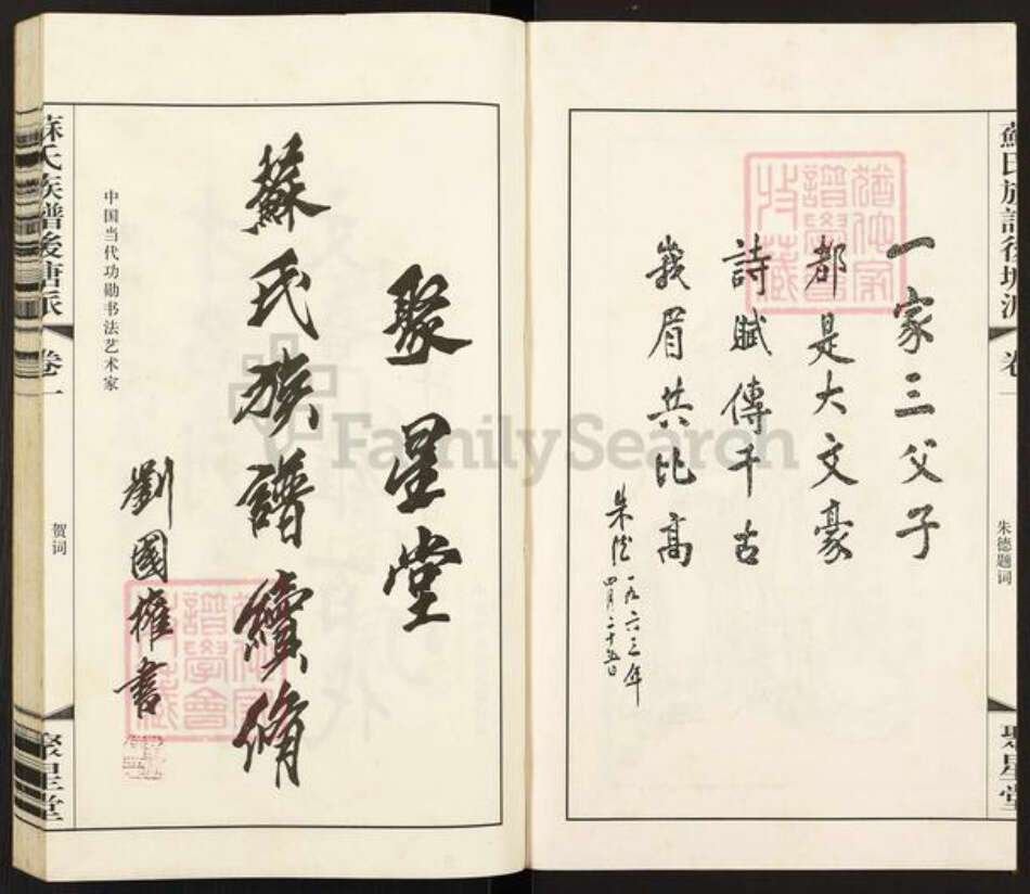 江苏省常州市天宁区郑陆镇苏氏聚星堂族谱-苏氏族谱后塘派.pdf电子版预览图2