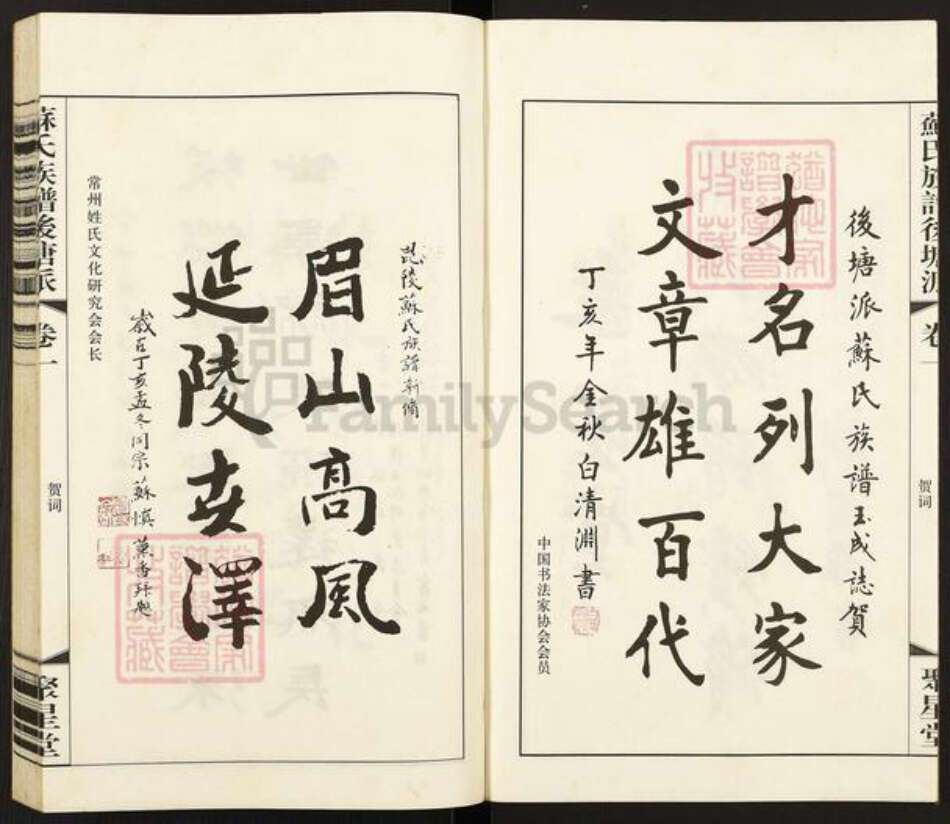 江苏省常州市天宁区郑陆镇苏氏聚星堂族谱-苏氏族谱后塘派.pdf电子版预览图3