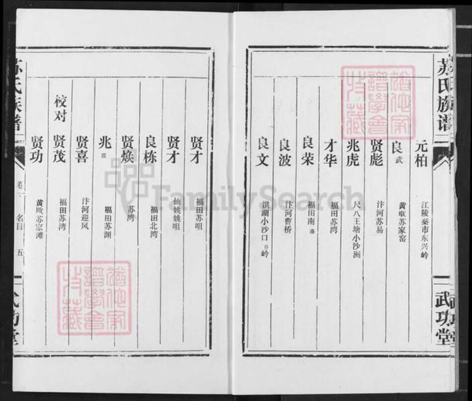 湖北省荆州市监利县苏氏武功堂族谱-苏氏族谱.pdf电子版预览图5