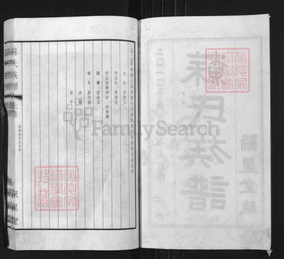 江苏省无锡市惠山区长安街道苏氏聚星堂族谱-苏氏宗谱.pdf电子版预览图2