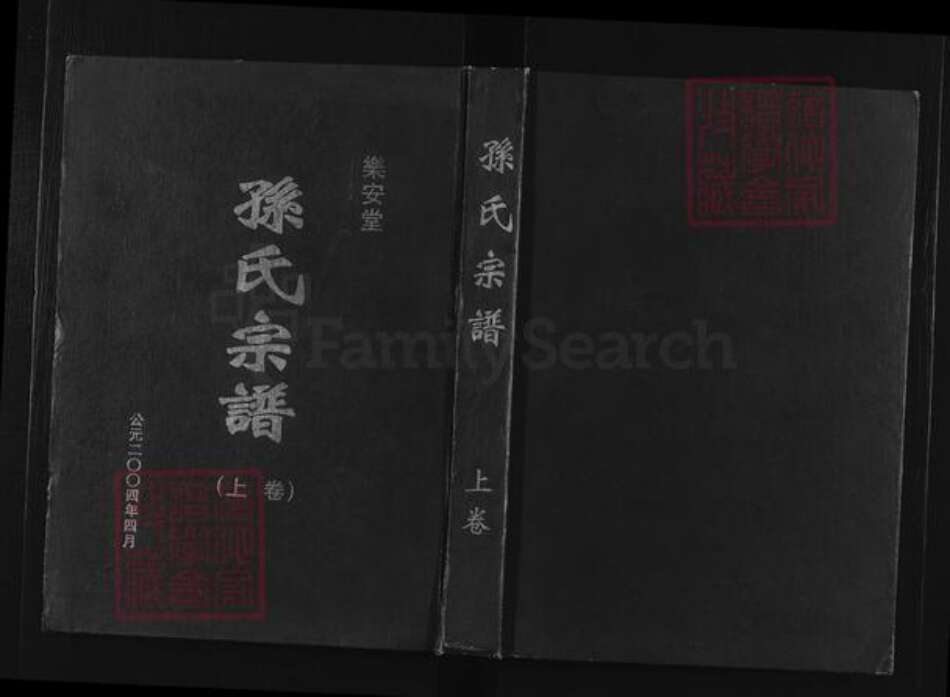 江苏省盐城市建湖县沿河镇孙氏乐安堂族谱-孙氏宗谱.pdf电子版缩略图