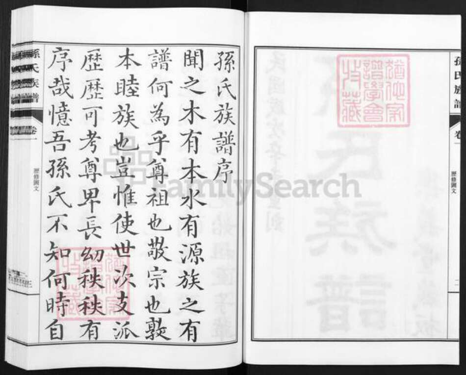 山东省青岛市城阳区孙氏集义堂族谱-孙氏族谱.pdf电子版预览图4