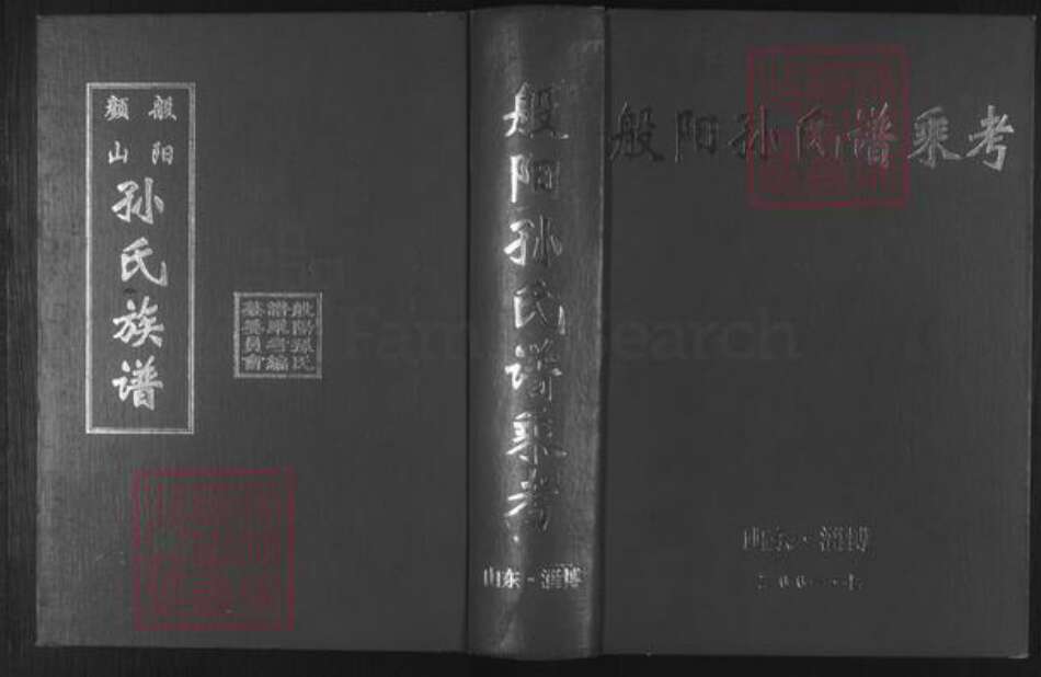 山东省淄博市孙氏族谱-般阳颜山孙氏谱乘考 [不分卷].pdf电子版缩略图