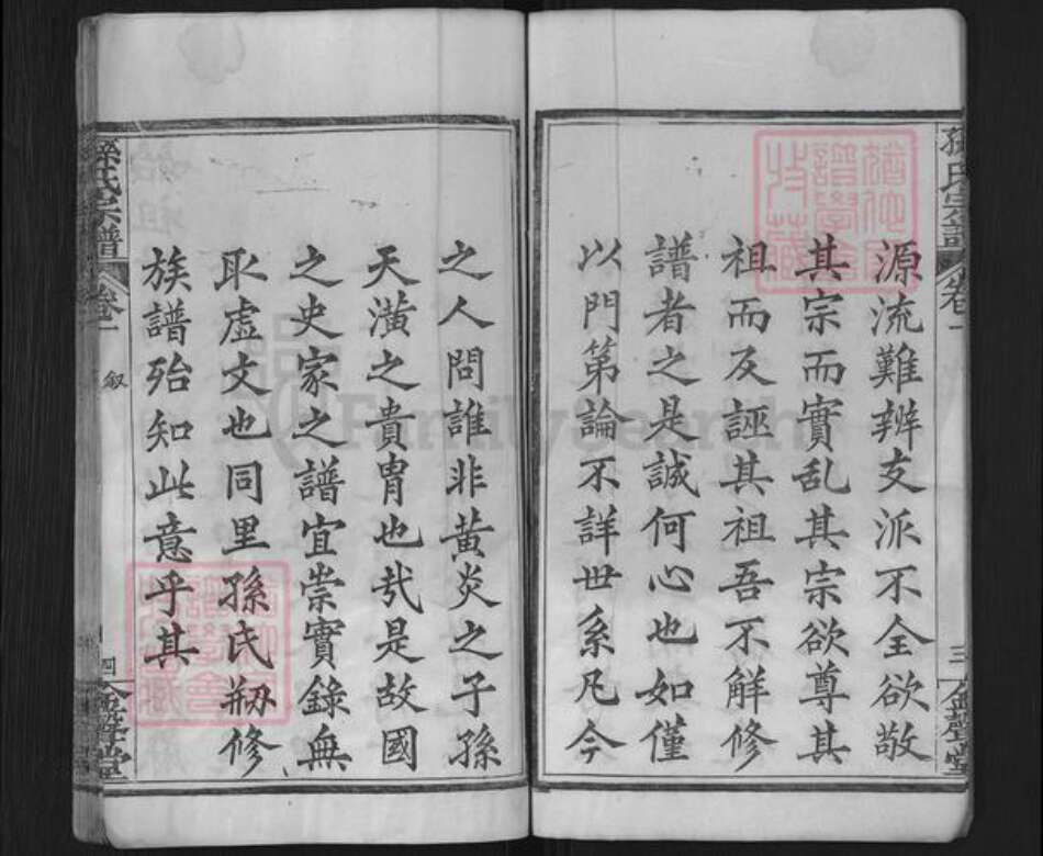 湖北省黄冈市麻城市孙氏金声堂族谱-孙氏家谱.pdf电子版预览图4