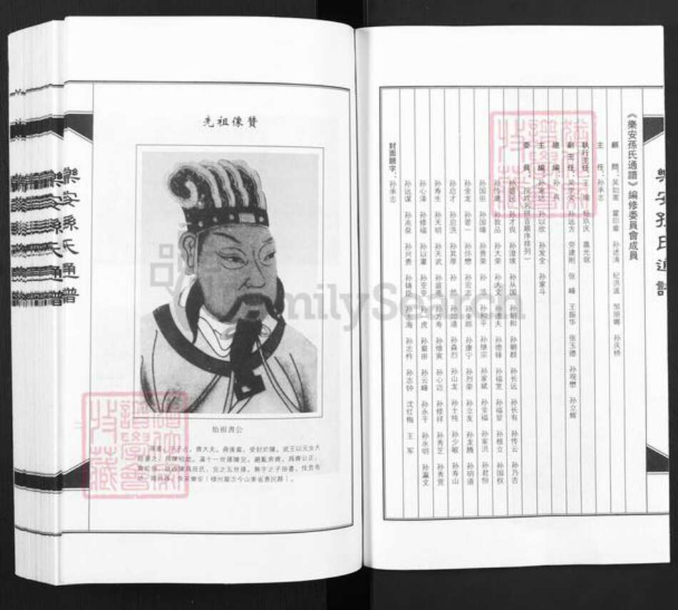 山东省滨州市惠民县惠民孙氏乐安堂族谱-乐安孙氏通谱.pdf电子版预览图2