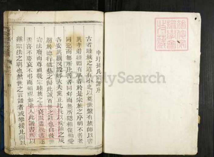 浙江省衢州常山县孙氏族谱-奋路孙氏宗谱.pdf电子版预览图1