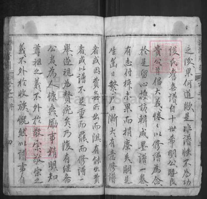 湖北省武汉市新洲区谈氏族谱-谈氏宗谱.pdf电子版预览图4