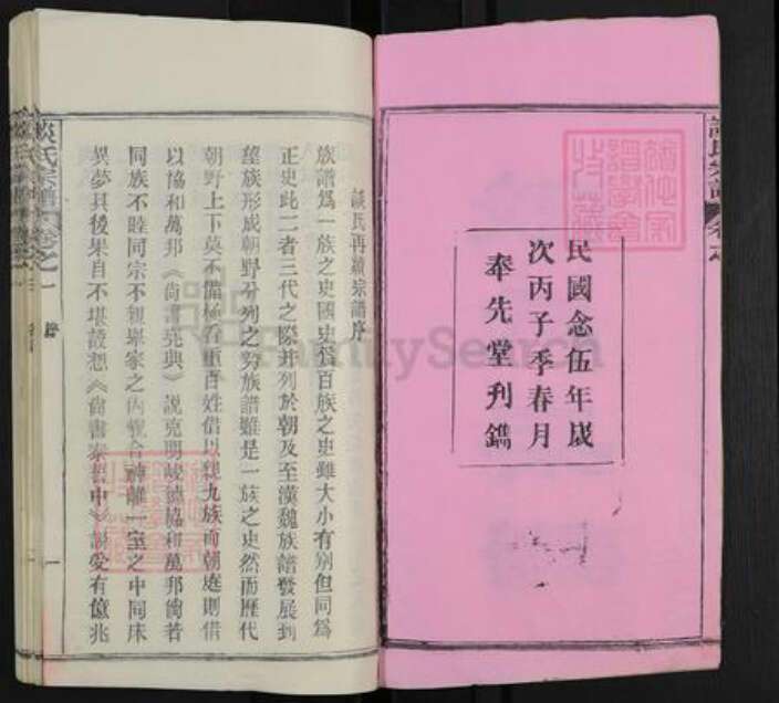 湖北省黄冈市红安县谈氏奉先堂族谱-谈氏宗谱.pdf电子版预览图2