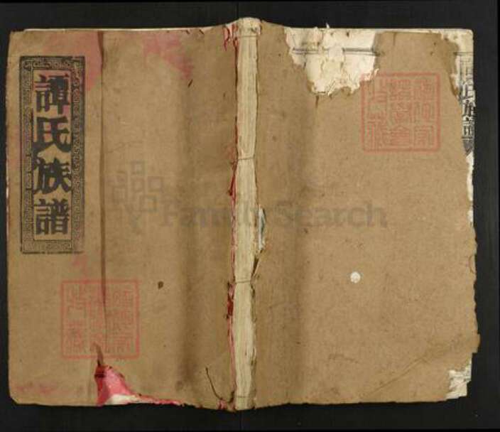 湖北省荆州市监利县网市镇谭氏宏农堂族谱-谭氏族谱.pdf电子版缩略图