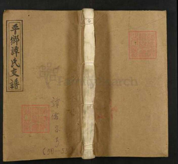 湖南省邵阳市邵东市团山镇谭氏敦本堂族谱-邵阳平乡谭氏五修族谱.pdf电子版缩略图