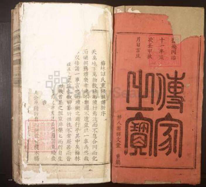 江西省赣州市谭氏族谱-赣邑谭氏重修族谱[不分卷].pdf电子版预览图1