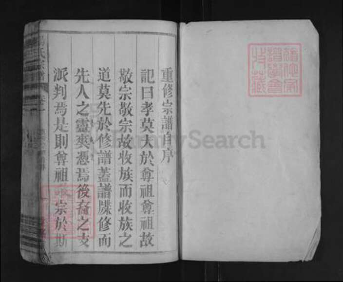 安徽省六安市汤氏盘铭堂族谱-汤氏宗谱.pdf电子版预览图1