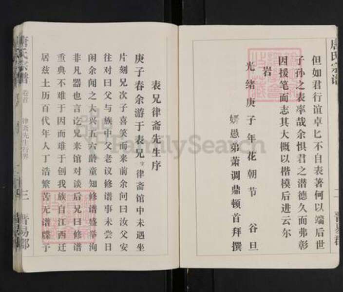 湖北省武汉市唐氏族谱-唐氏宗谱.pdf电子版预览图4