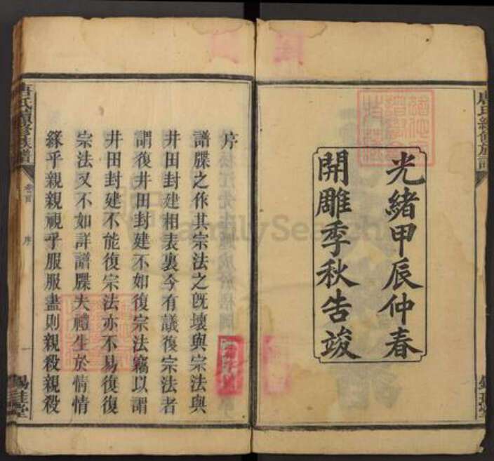 湖南省邵阳市唐氏锡珪堂族谱-唐氏续修族谱.pdf电子版预览图2