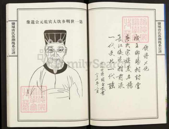 江苏省扬州市宝应县唐氏桐封堂族谱-盐城唐氏落潮槐系宗谱.pdf电子版预览图5