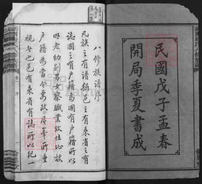 湖南省湘潭市湘乡市东郊乡唐氏伦鉴堂族谱-新园唐氏八修族谱.pdf电子版预览图2