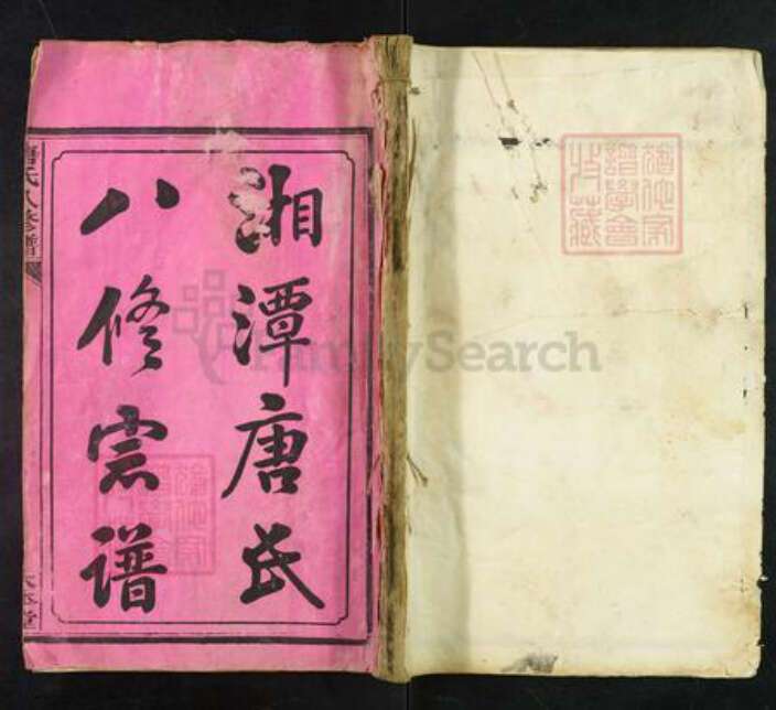 湖南省湘潭市湘潭县唐氏大本堂族谱-湘潭唐氏八修谱.pdf电子版缩略图