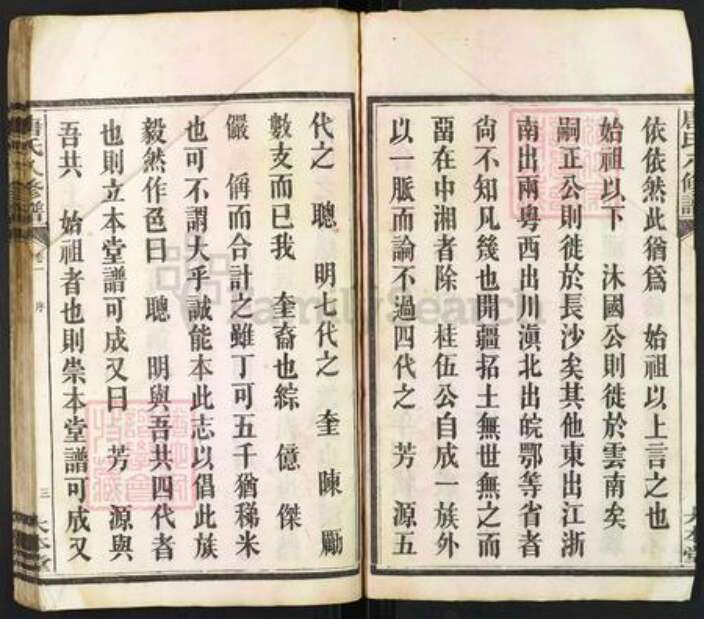 湖南省湘潭市湘潭县唐氏大本堂族谱-湘潭唐氏八修谱.pdf电子版预览图3