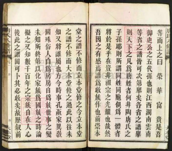 湖南省湘潭市湘潭县唐氏大本堂族谱-湘潭唐氏八修谱.pdf电子版预览图4