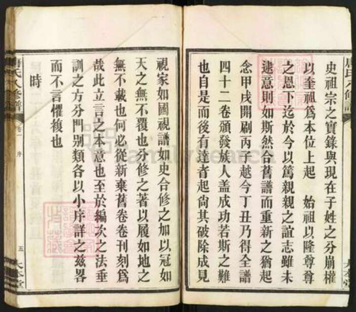 湖南省湘潭市湘潭县唐氏大本堂族谱-湘潭唐氏八修谱.pdf电子版预览图5