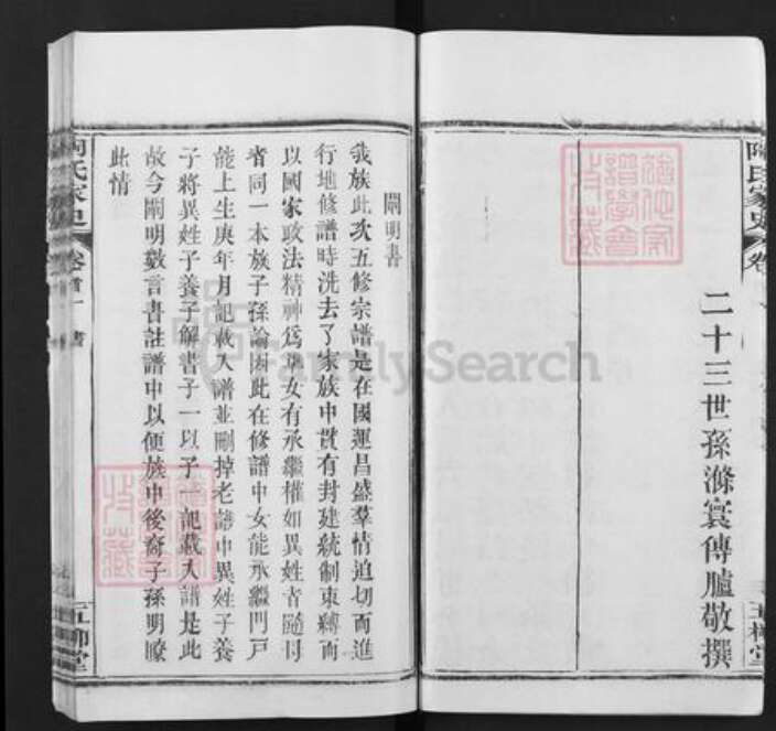 湖北省黄冈市浠水县团陂镇陶氏五柳堂族谱-陶氏家史.pdf电子版预览图4