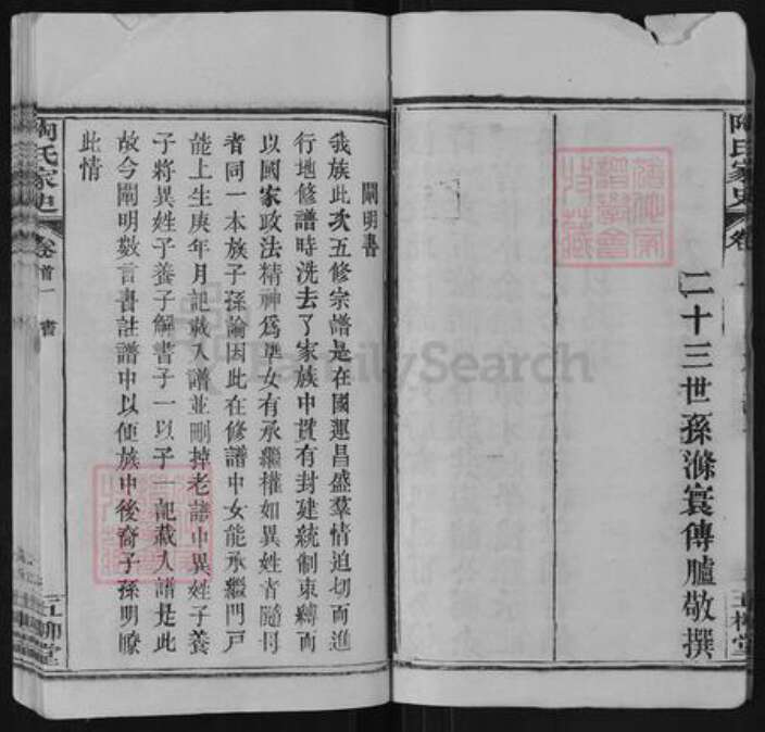 湖北省黄冈市英山县陶氏五柳堂族谱-陶氏家史.pdf电子版预览图4