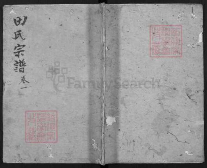 重庆市忠县永丰镇田氏族谱-田氏宗谱.pdf电子版缩略图