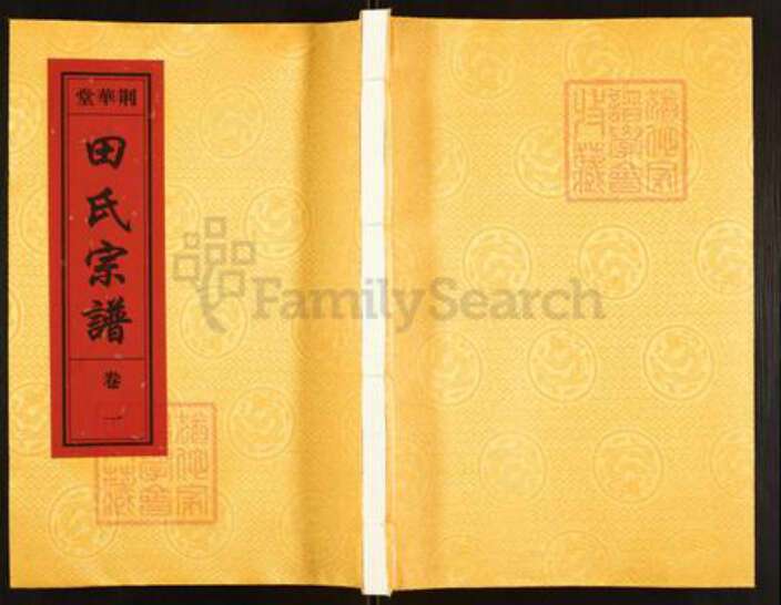 安徽省合肥市安徽省合肥市庐江县田氏荆华堂族谱-荆华堂田氏宗谱.pdf电子版缩略图