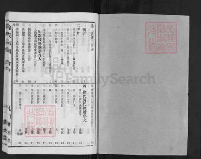 湖北省孝感市孝昌县周巷镇涂氏继述堂族谱-涂氏宗谱.pdf电子版预览图1