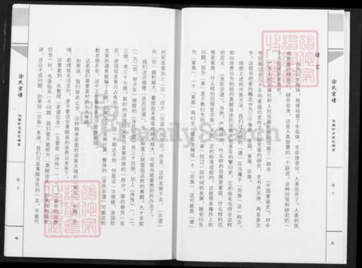 湖北省武汉市黄陂区涂氏族谱-涂氏宗谱.pdf电子版预览图4