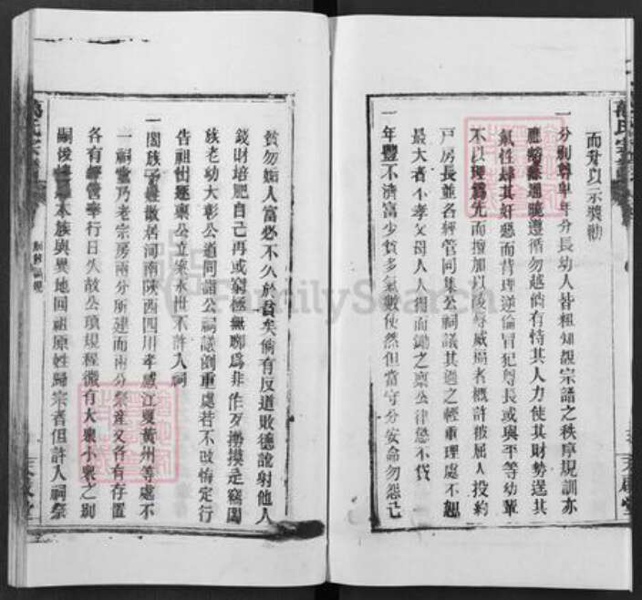 湖北省武汉市黄陂区万氏天启堂族谱-万氏宗谱.pdf电子版预览图4