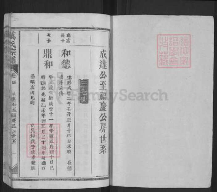 湖北省咸宁市通山县通羊镇万氏槐里堂族谱-万氏宗谱.pdf电子版预览图1