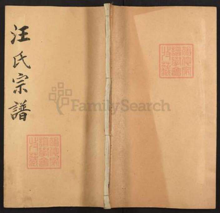 湖北省黄冈市浠水县汪氏一六堂族谱-汪氏宗谱.pdf电子版缩略图