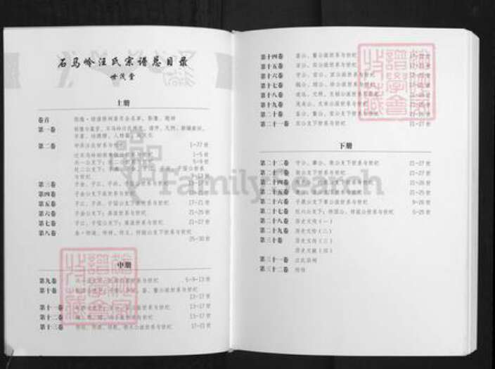 安徽省铜陵市枞阳县横端口镇汪氏世茂堂族谱-石马岭汪氏宗谱.pdf电子版预览图2