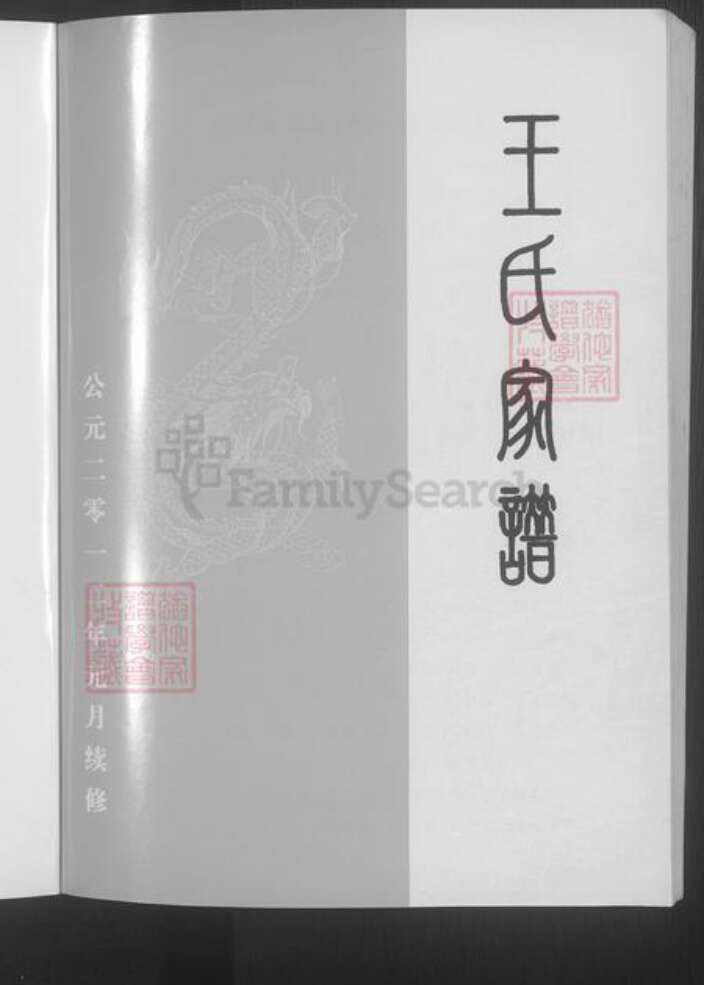 山西省运城市临猗县王氏族谱-大阎王氏家谱 [不分卷].pdf电子版预览图3