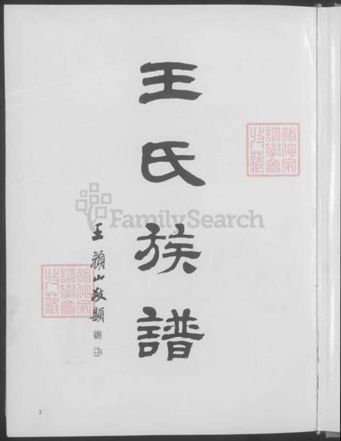 山东省淄博市淄川区王氏族谱-王氏族谱 [不分卷].pdf电子版预览图5