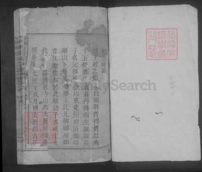 江西省九江市湖口县王氏族谱-琅琊王氏宗谱 [2卷,首1卷].pdf电子版预览图1