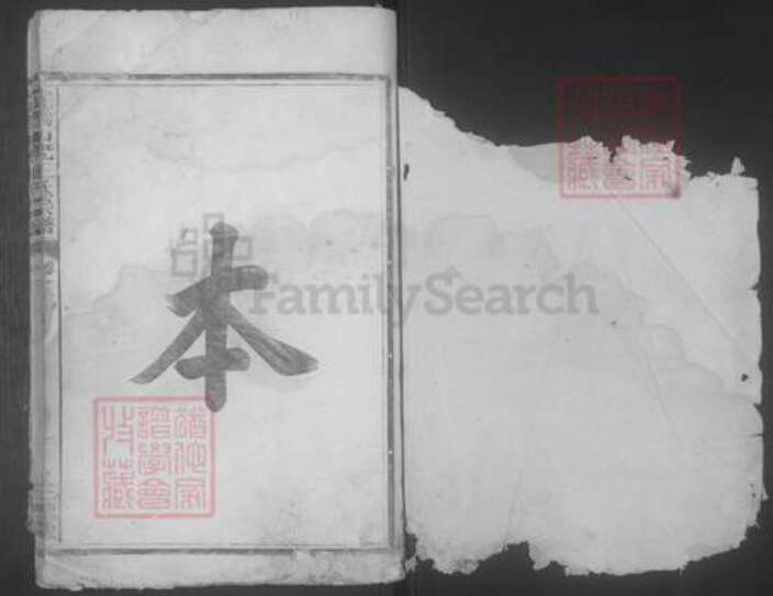 浙江省衢州常山县王氏族谱-定阳山兜王氏宗谱 [6卷].pdf电子版预览图1