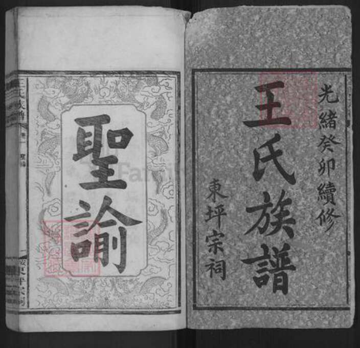 江西省吉安市安福县王氏宝善堂族谱-王氏族谱.pdf电子版预览图1